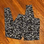 Lululemon Floral Print Blue Wunder Under Leggings Photo 0