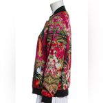 Ted Baker Colorful Vibrant Bomber Jacket Toucan Rainforest Zip Up Med-Large sz10 Photo 1