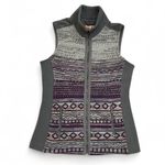 Ruff Hewn  Fair Isle Knit Fleece Vest Size Medium Photo 1
