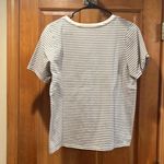 Ella Moss  striped short sleeve top size large. Photo 2