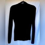 Nic+Zoe  Charcoal Black Overlay Wrap Light Sweater Sz M Photo 1