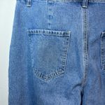 SheIn Wide Leg Pleated Jeans Medium Blue Wash Denim High Rise Pockets Women's  Size 30 Photo 10