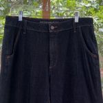 Chico's Women's High Rise WIde Leg Jeans Dark Wash Size 14 R Photo 2