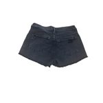 PacSun Denim Shorts Womens Size 28 Black High Rise Distressed Festival Photo 1