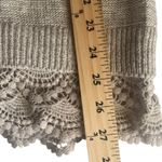 Knox Rose  Size Small‎ Boho Festival Crochet Tan Sweater Photo 7