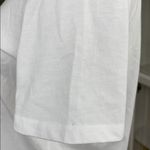 Fabletics White Love Peace Laughter Crew Neck Tee Photo 8