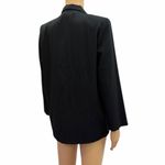 Briggs New York Briggs Petite Black One Button Blazer Womens Size 4P Photo 5