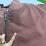 Alo Yoga  IT Girl Bomber Jacket in Chestnut Size small Photo 14