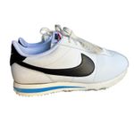 Nike  Cortez women’s sneakers, US size 7.5, UK size 5, white, black, and blue Photo 5