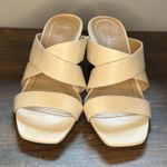 Vionic  Merlot Soft Leather Strappy Sandal in Cream - size 10 Photo 3