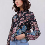 Vintage floral jean jacket • Rebecca Malone • denim jacket • teachercore Size L Photo 0