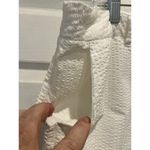 Merona  White Seersucker‎ Shorts Women’s Size 14 NWOT Photo 2