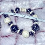 Southwest Jewelry Set Silver and White Photo 12