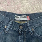 Levi's Levi’s 514 Women’s Dark Wash Cut Offs Slim Straight Denim Jean Shorts Sz 31 Photo 1