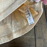 Madewell Women's V-Neck Tops - Cream and Brown NWT XS Photo 5