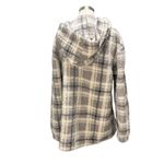 UGG Koolaburra by  Women's Top Brushed Back Sherpa Hoodie plaid Size Medium Photo 1