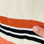 RONNY KOBO Latice Rustic Red Pink Striped Sleeveless Beach Midi Dress Size XL Photo 5