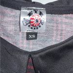 Eye Candy Red and Black Plaid Long Sleeve Crop Top and Skirt Set Size XS Photo 5