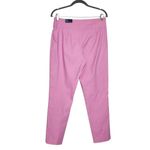 Crown & Ivy  Pink Pull-on Ankle Pants NWT Size 8 Preppy Pink Pants Photo 1