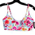 Victoria's Secret NEW- NWT Victoria’s Secret Blue Floral Bralette Top Size M Photo 1