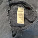 n:philanthropy  // navy vneck plunge distressed mayer sweatshirt pullover Photo 3