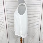 Soft Surroundings  Oceo Gauze Tank Top Ivory XS Photo 1