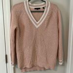 William Rast V Neck light pink sweater in size Medium Photo 0