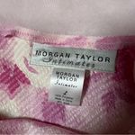 Morgan Taylor Intimates Pink Floral Rose Satin Lace Lingerie Nightie Slip Dress Photo 7