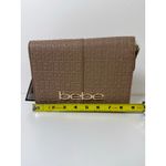 Bebe Chic clutch/crossbody purse in a neutral taupe color Photo 3