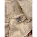 Johnny Was  GEORGIA  bloooms wave FLOUNCE maxi DRESS white floral boho M Photo 4