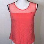 Ambiance Apparel pink button down back pocket tank top Photo 0