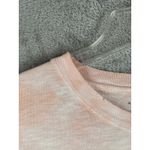 American Eagle Shirt Graphic Tee Floral Print Short Sleeve‎ Top Tie Dye Medium Pink Photo 6