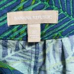 Banana Republic  Tropical Palm Frond Linen Skirt Size 2P Photo 3