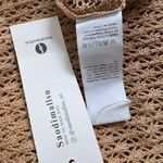 Saodimallsu Brown Long Flare Sleeve Maxi Length Crochet Cover Up Size X Photo 5