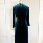 Eliza J  Gathered Velvet Sheath Dress Photo 5