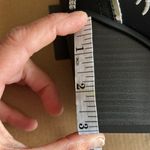 MIA  Black Boots with White Embroidery Photo 9