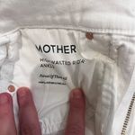 MOTHER HIGH WAISTED RIDER ANKLE Fairest Of Them All White Size 25 Photo 8