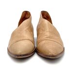 Free People  Royale Cutout Flat Size 39.5 /9 Tan Leather Pointed Toe Boho Western Photo 7