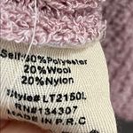 Line and Dot Revolve  Sweater Blush Pink Cozy Ribbed V-neck Photo 5