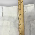 Nicole Miller Women's White 100% Linen High Rise Wide Leg Trousers Size 6 | NWT Photo 7