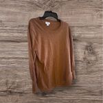 J.Crew  Women's Tan Crew Neck Sweater Photo 1