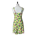 Lands' End Lands’ End Swim Dress Wrap Top Skirt Yellow Tropical Floral Women’s Size 12 Photo 7