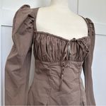 House Of CB  Carlina Mocha Mini Dress Photo 3