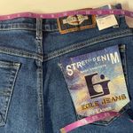 Wrangler Vintage DeadStock Egle Medium-Dark Wash Stretch Denim Jeans NWT Size 17/18 Photo 2