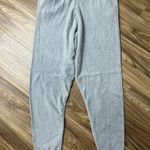 Young Fabulous and Broke Size M Jogger Sweatpants Fuzzy Soft Pocket Grey Stretch Photo 9