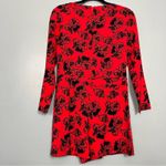 Peter Som NWT  x Made In Kind Anthropologie Floral Romper Red Women’s 4 Photo 2