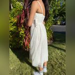 AQUA White Formal Tulle Midi Dress NWT size 0 Photo 8