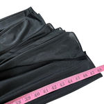 VINTAGE 1980S 90S Black + White Draped Cruella Deville style Dress M L Size M Photo 8