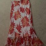 pink and red tropical skirt Photo 1