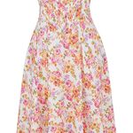 House Of CB Saria Ivory Print Floral Midi Sundress size M Photo 2